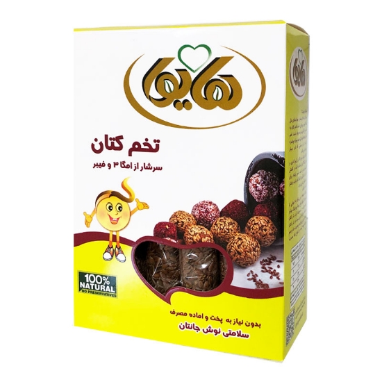 صورة بذر کتان خام 200 گرمی