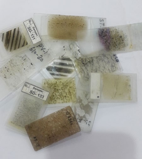 Изображение Thin Section Study  تهیه ومطالعه مقطع نازک 