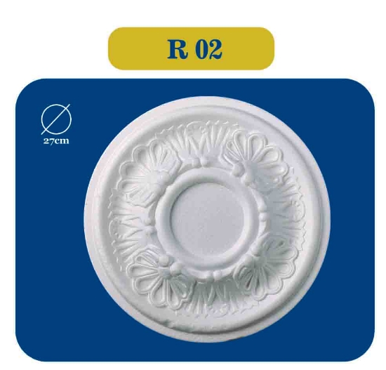 Picture of دور لوستری پلی استایرن مدل R2
